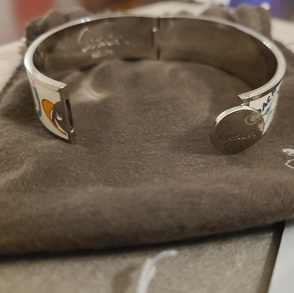 Rare Coach colorful bracelet with silver hardware - Picture 5 of 5
